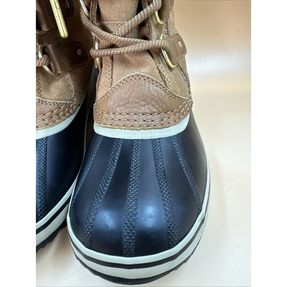 Sorel Joan of Arctic Women's Waterproof Insulated Winter Boots Beige Size 9